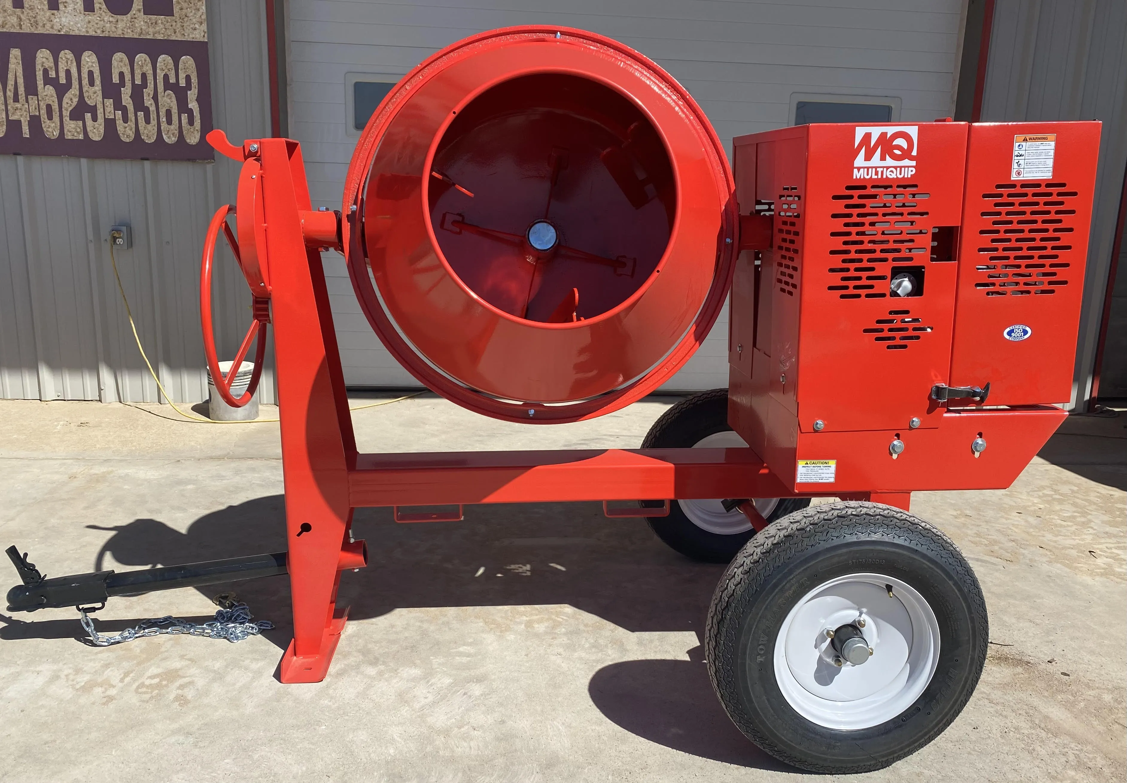 Concrete Tool Rentals: Core Drills, Concrete Saws, Grinders and Finishing Equipment 5 Concrete Mixer Towable, Gasoline