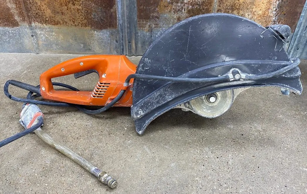 Concrete Tool Rentals: Core Drills, Concrete Saws, Grinders and Finishing Equipment 2 Concrete Saw, Handheld, Electric Husqvarna 14"