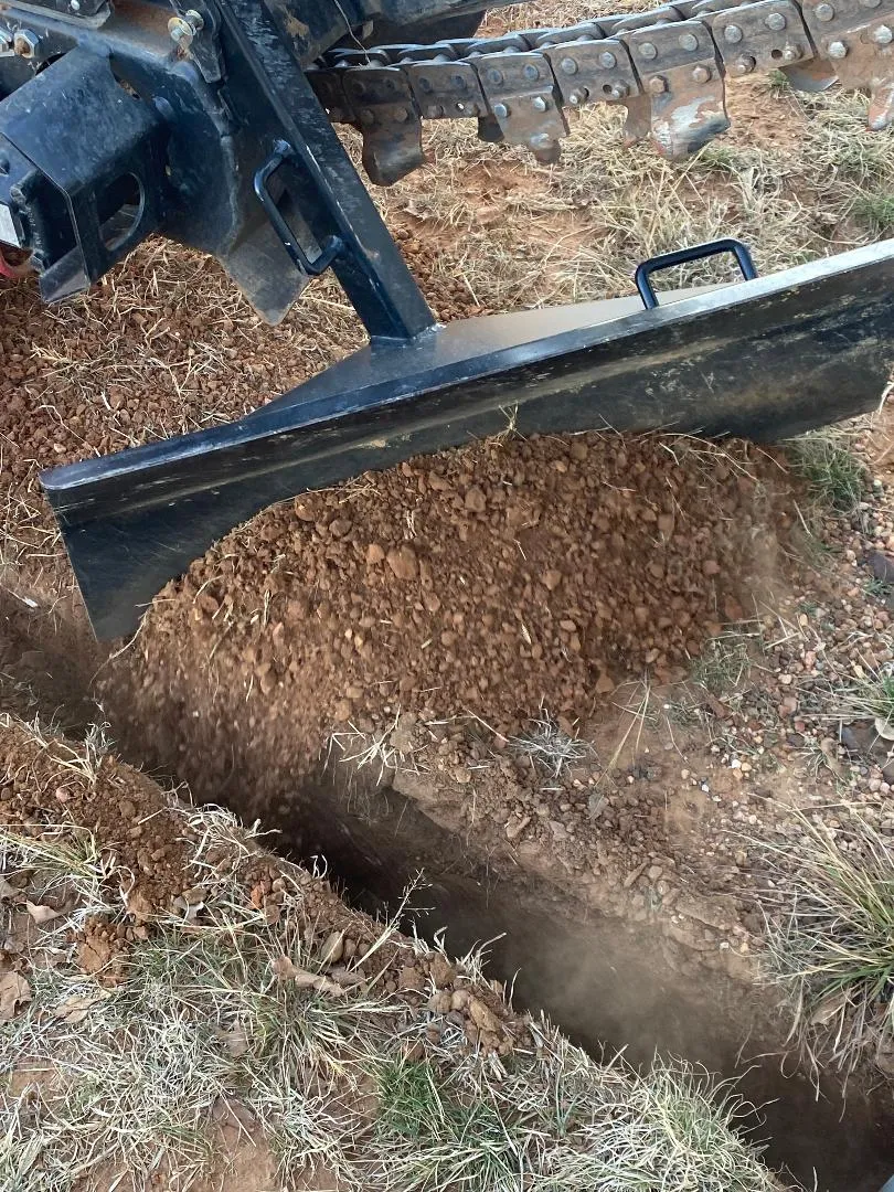 Trencher Back Fill Blade