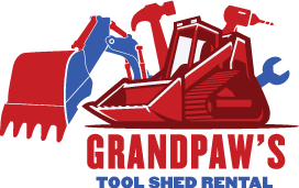grandpaw's tool shed rental logo