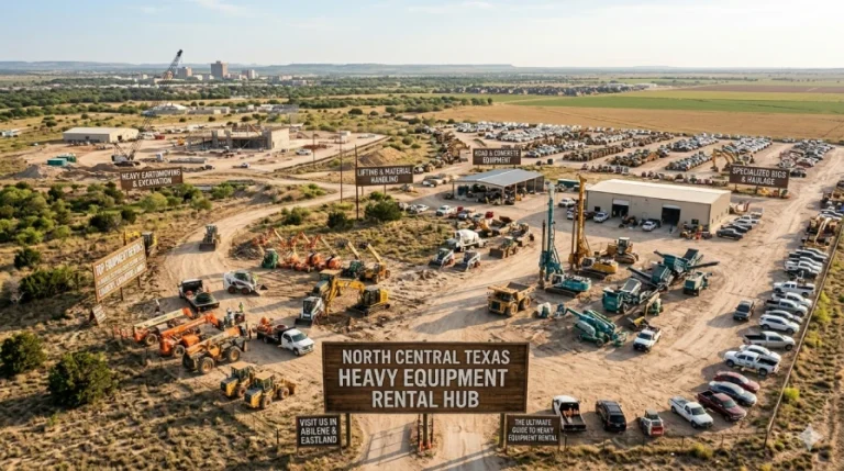 The Ultimate Guide to Heavy Equipment Rental in North Central Texas: Finding the Right Machine for Every Job