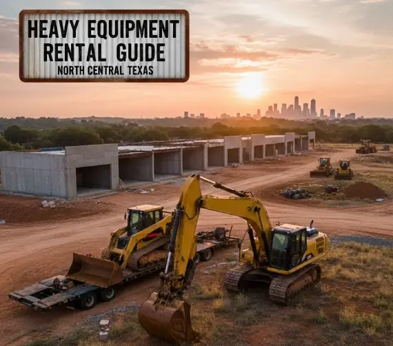 The Ultimate Guide to Heavy Equipment Rental in North Central Texas: Finding the Right Machine for Every Job
