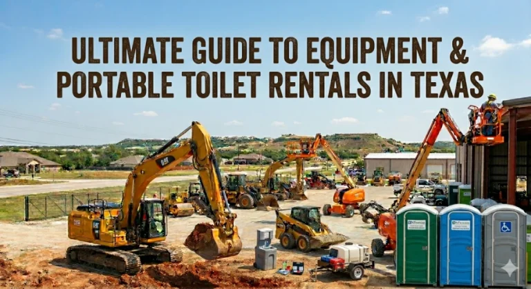 Ultimate Guide to Equipment & Portable Toilet Rentals in Texas