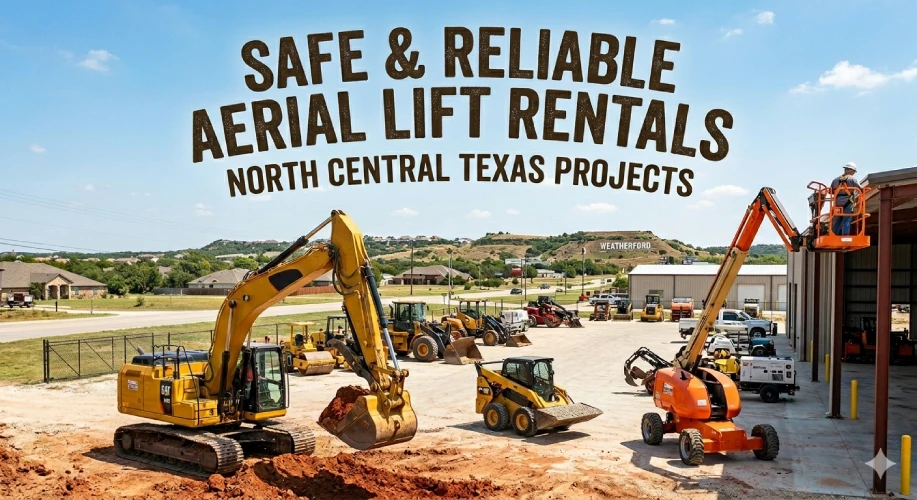 Safe and Reliable Aerial Lift Rentals for North Central Texas Projects