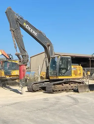 john deere excavator rental